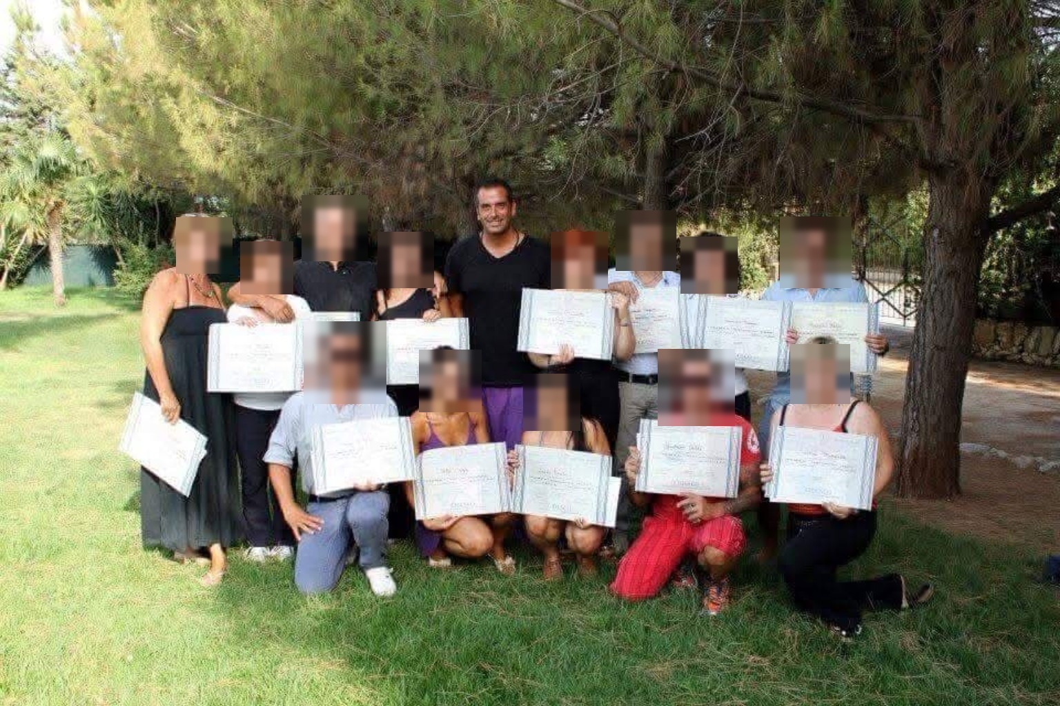 Consegna degli attestati
