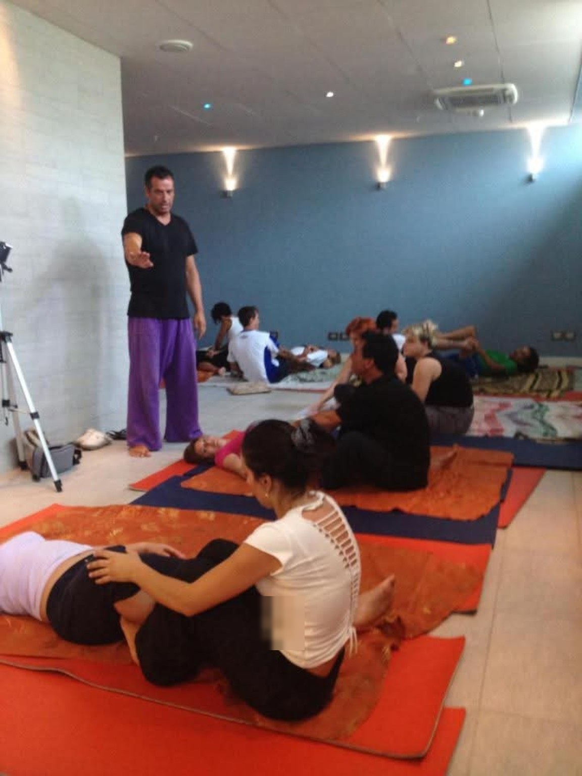 Lezione di massaggio thailandese