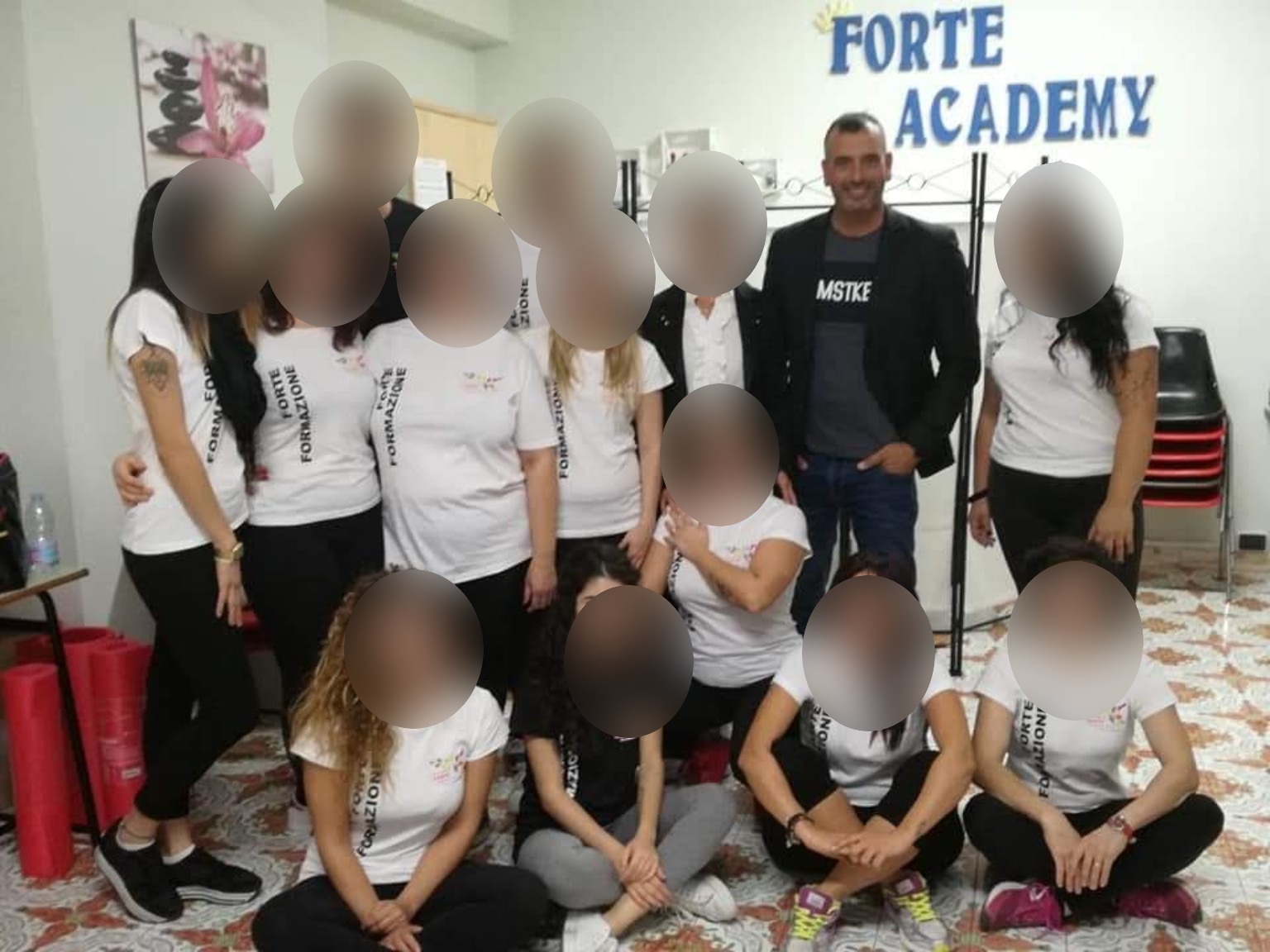 Allievi e docenti alla Forte Academy